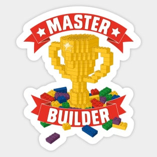 Master Builder Sticker